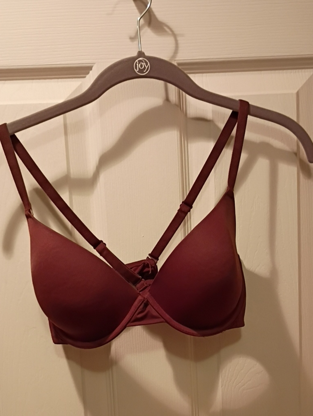 Pink By Victoria's Secret T-shirt Bra Chocolate Brown